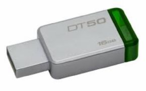 Memoria USB Kingston DataTraveler 50 16GB 3.1, Canon Digital Incluido de 0,29